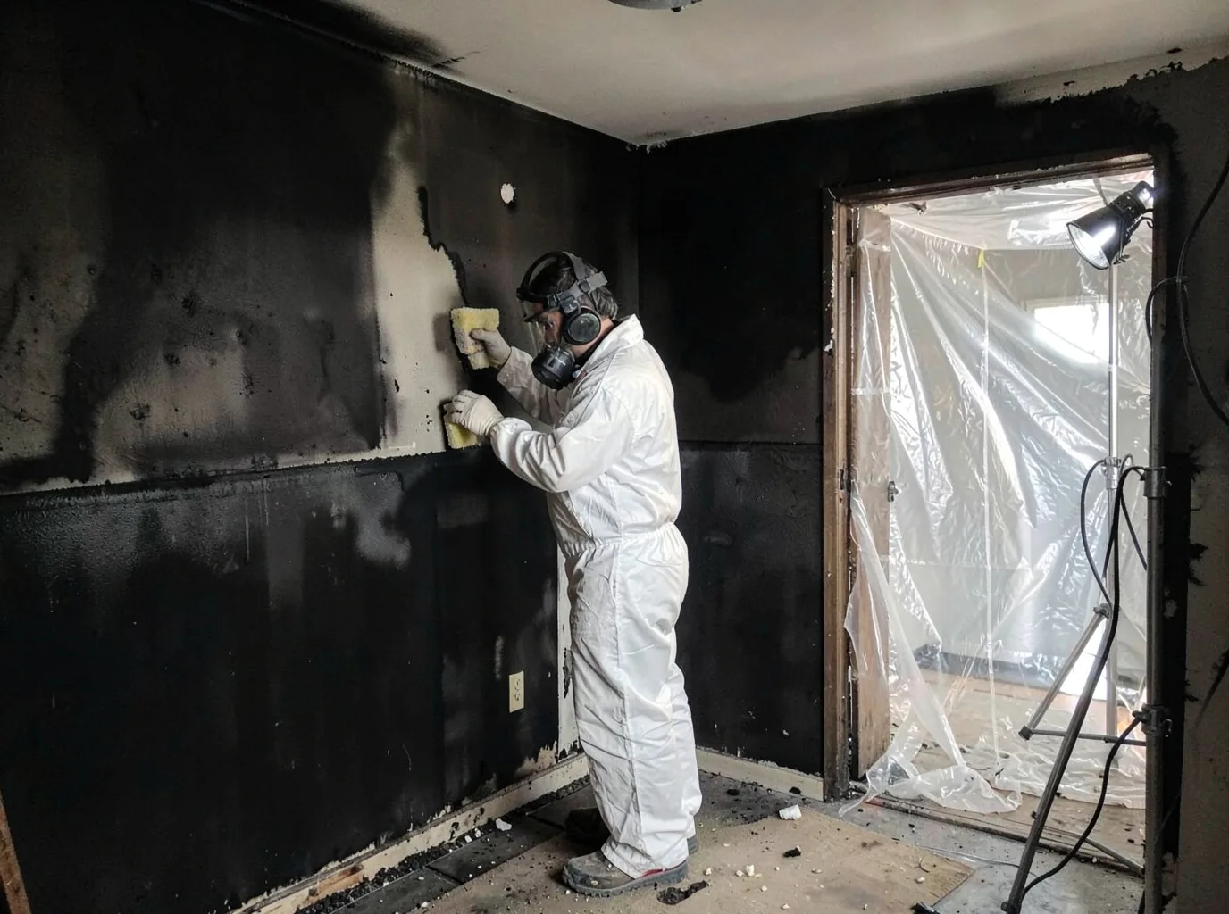Fire Damage Restoration company in Newcastle, TX